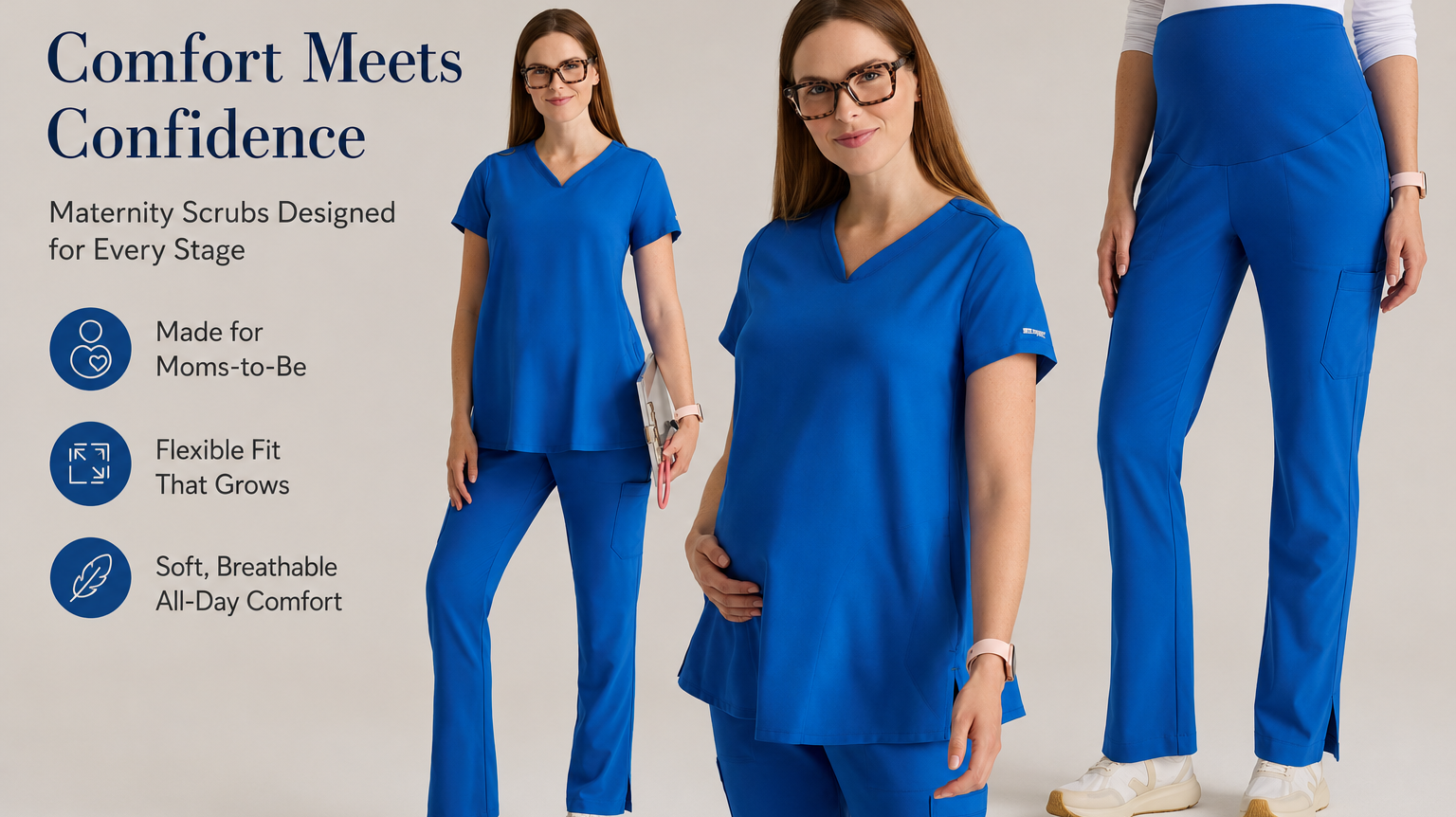 Best Maternity Scrubs in Ireland: What Nurses Should Look for During Pregnancy