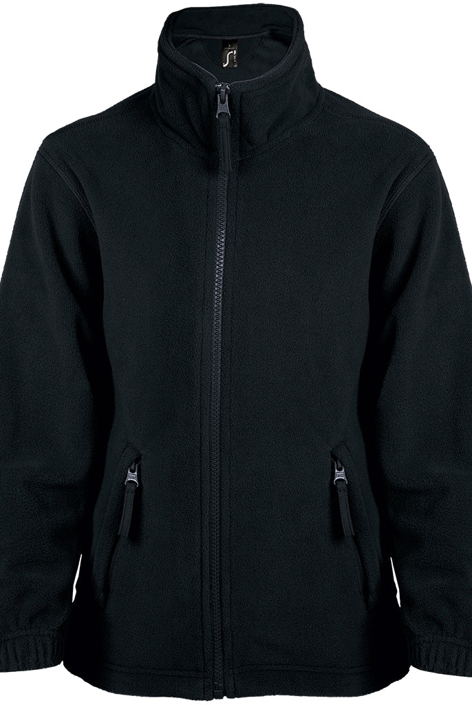 10589  SOL'S Kids North Fleece Jacket | BLACK