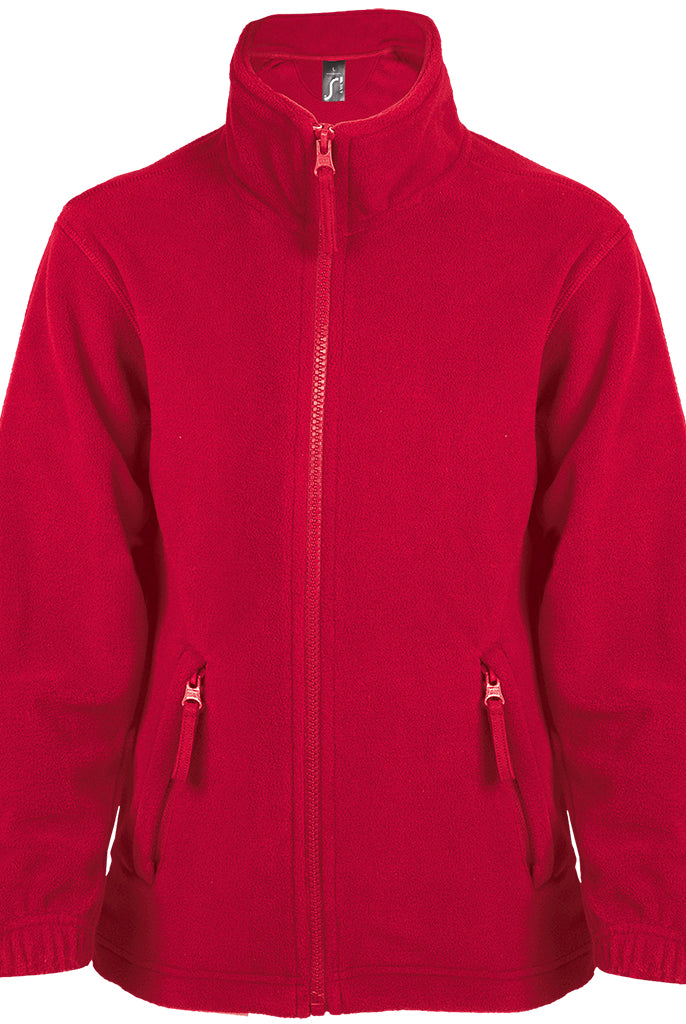 10589  SOL'S Kids North Fleece Jacket | Red