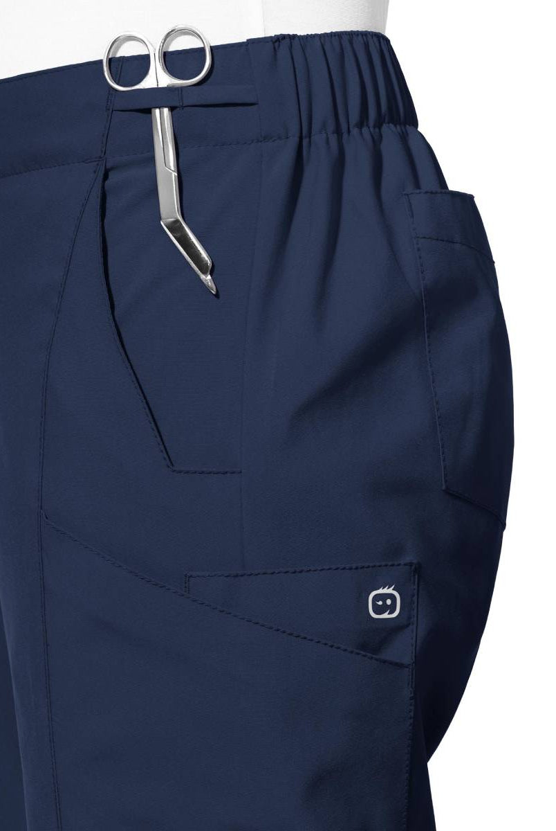 W123 WOMENS FLAT FRONT CARGO PANT | Navy