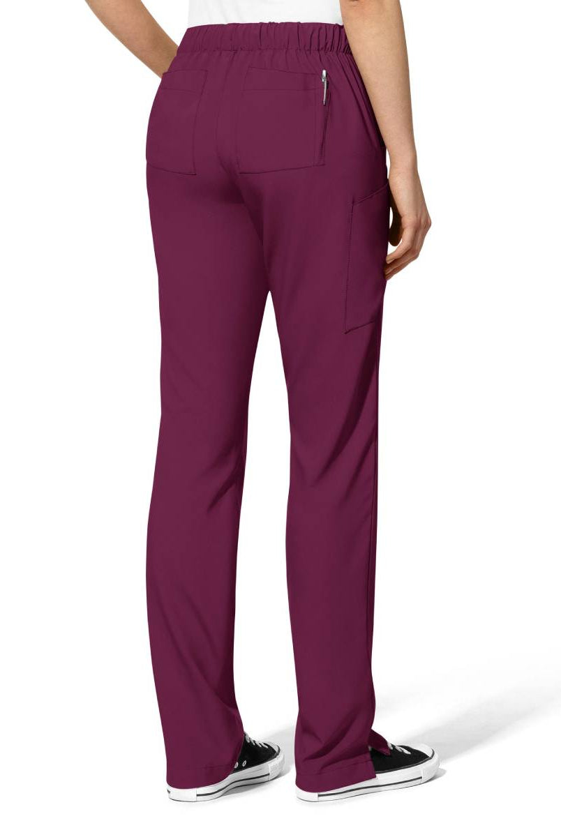 W123 WOMENS FLAT FRONT CARGO PANT | Wine