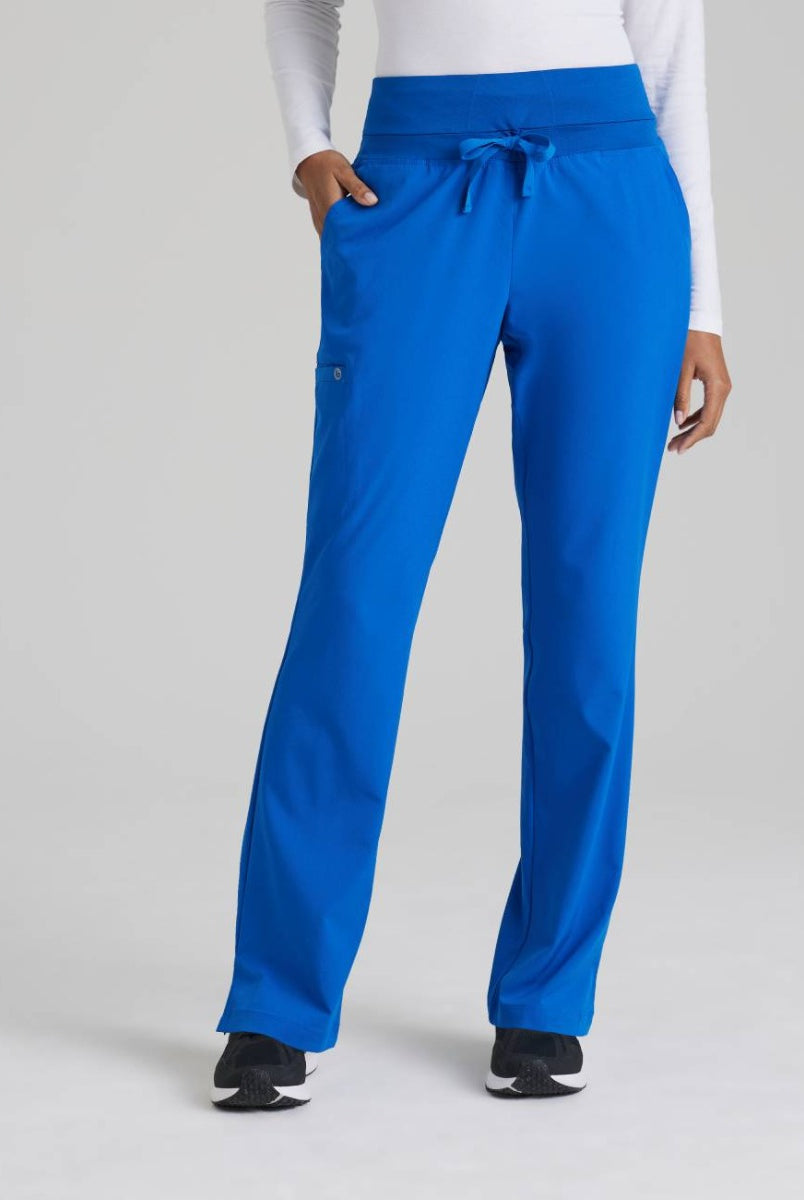 Barco One Female 5 Pocket Knitwaist Cargo Trousers  | New Royal