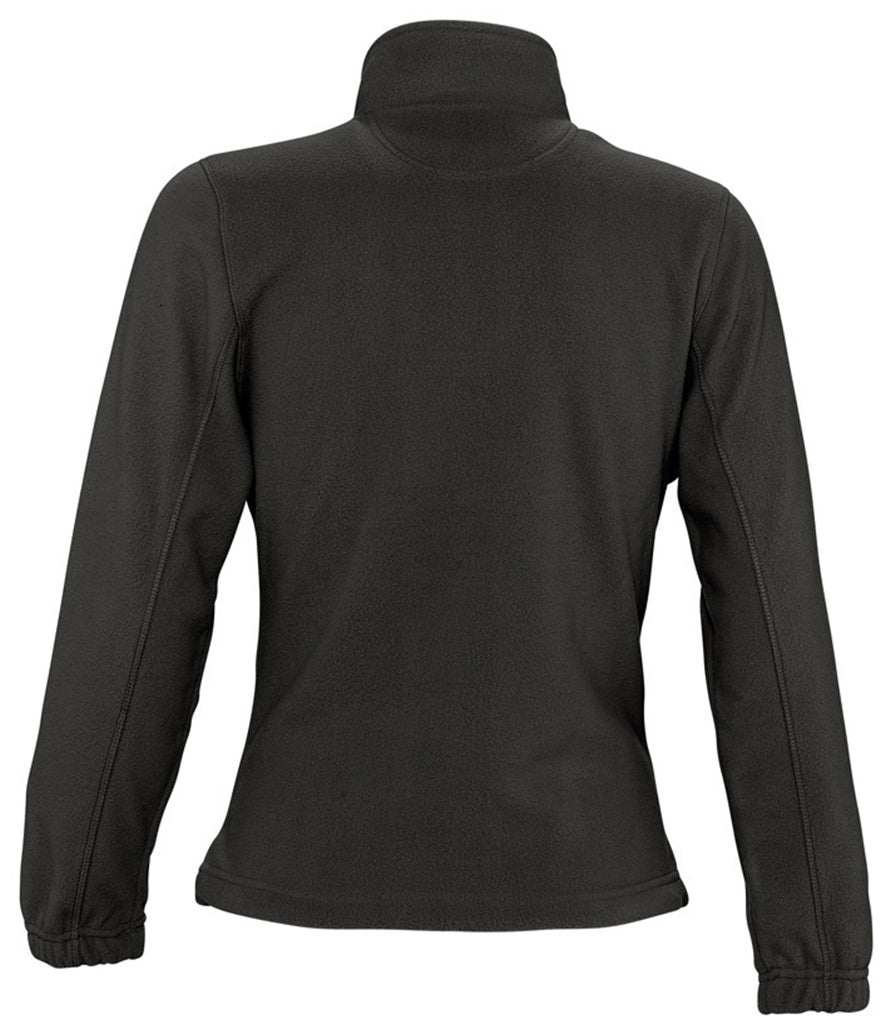 54500 SOL'S Ladies North Fleece Jacket | BLACK