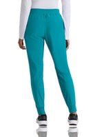 Barco One Drawstring Female Jogger Style Scrub Trousers | Teal
