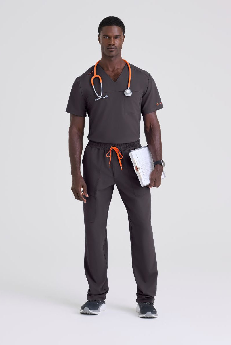 Terence Men's Complete Scrub Set | Pewter Grey