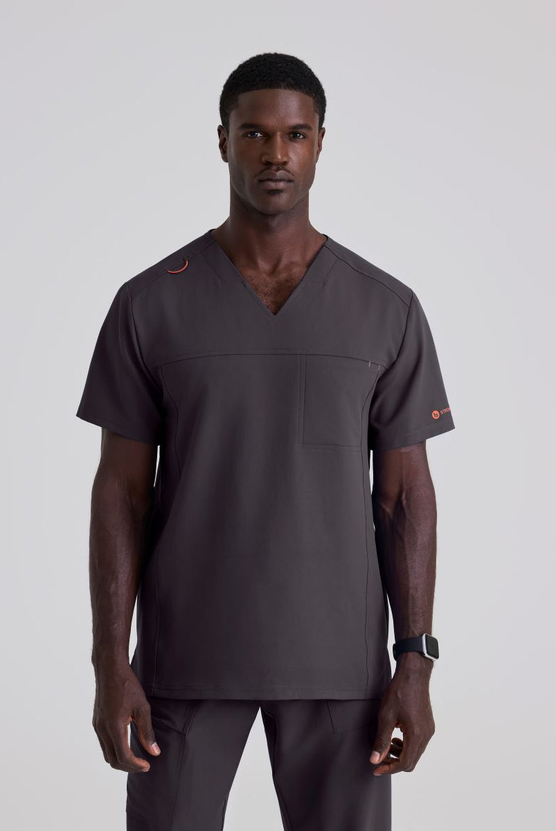 Terence Men's Complete Scrub Set | Pewter Grey