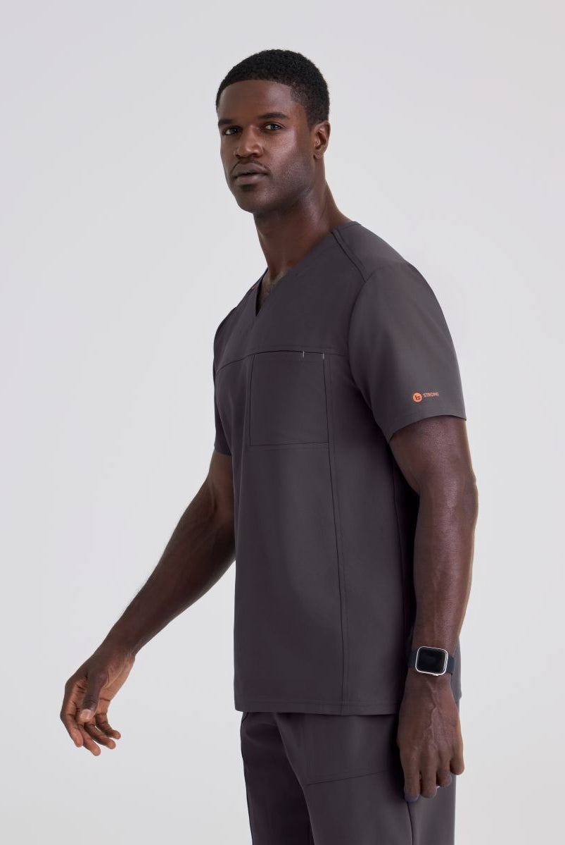 Terence Men's Complete Scrub Set | Pewter Grey