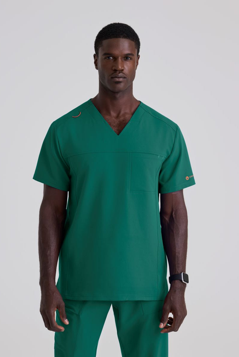 Terence Men's Complete Scrub Set | Hunter Green