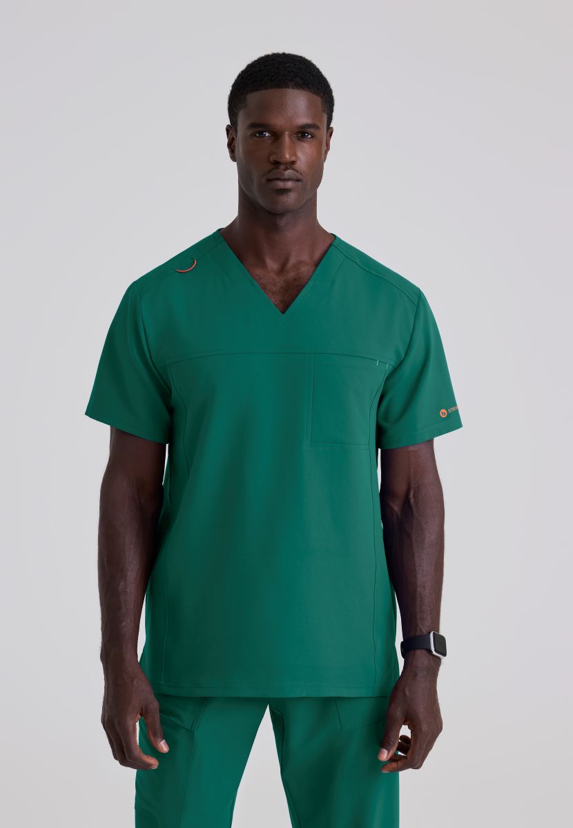 Terence Men's Complete Scrub Set | Hunter Green
