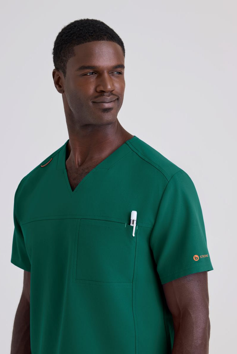Terence Men's Complete Scrub Set | Hunter Green