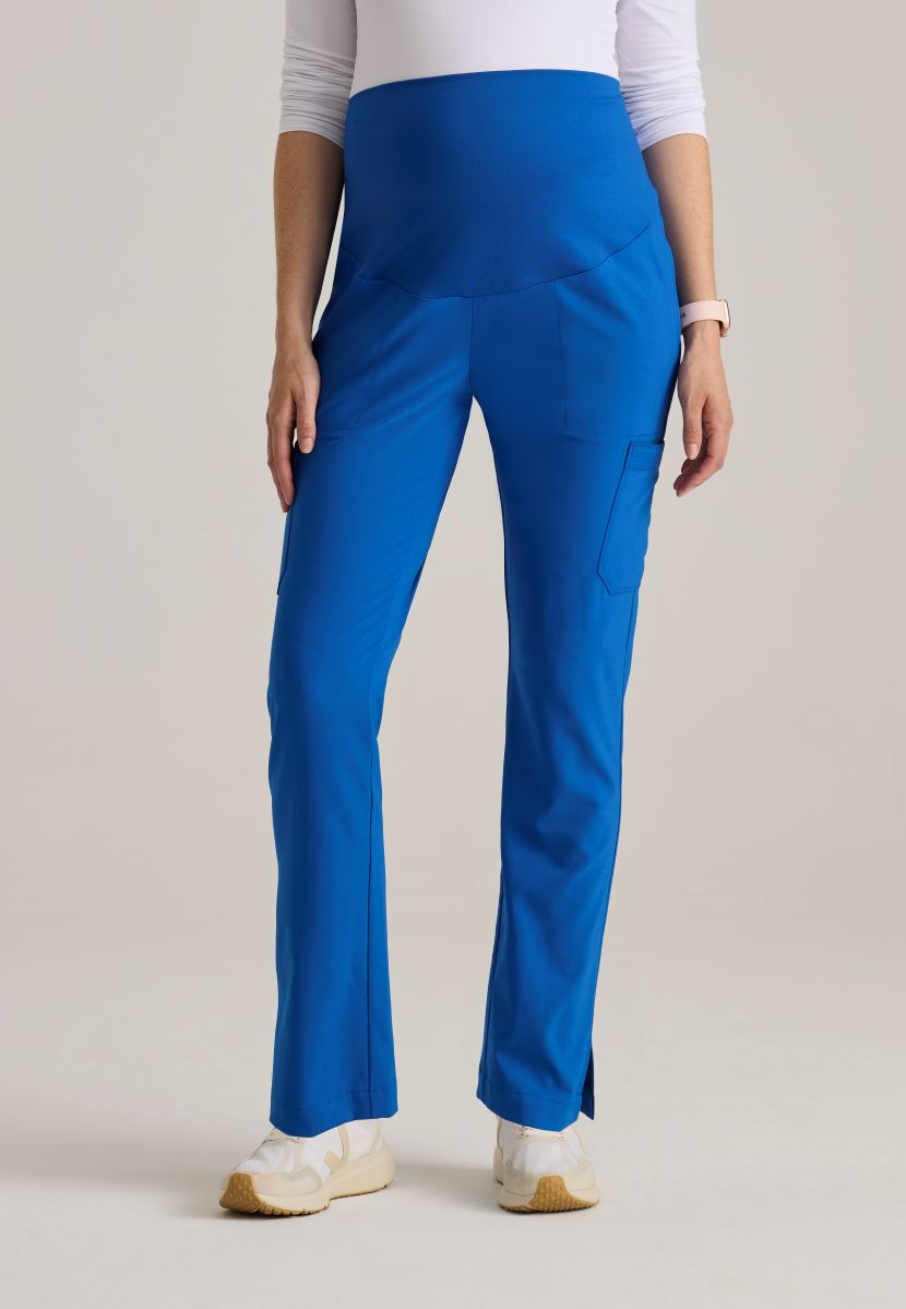 Grey's Anatomy Evolve Women's Promise 6-Pocket Maternity Pant | New Royal