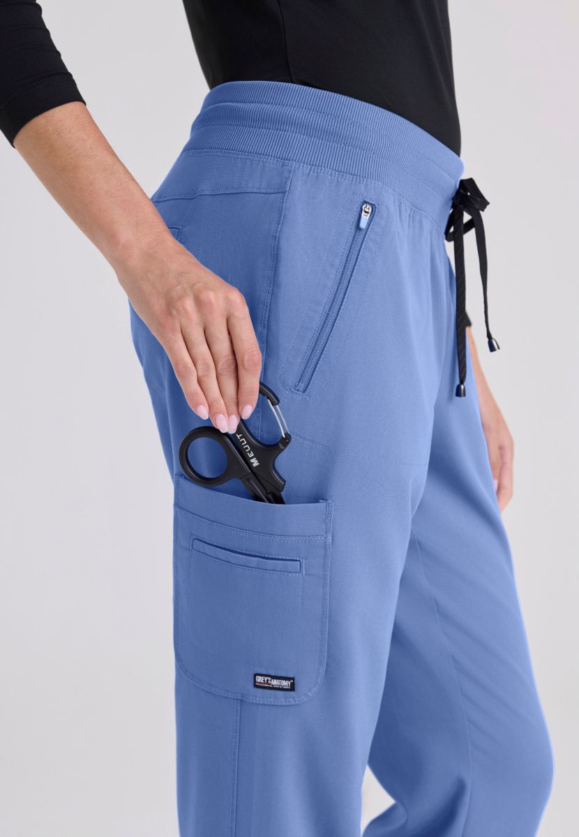 Grey's Anatomy Eden Women's 5-Pocket Cargo Jogger Scrub Trousers | TRUE CEIL