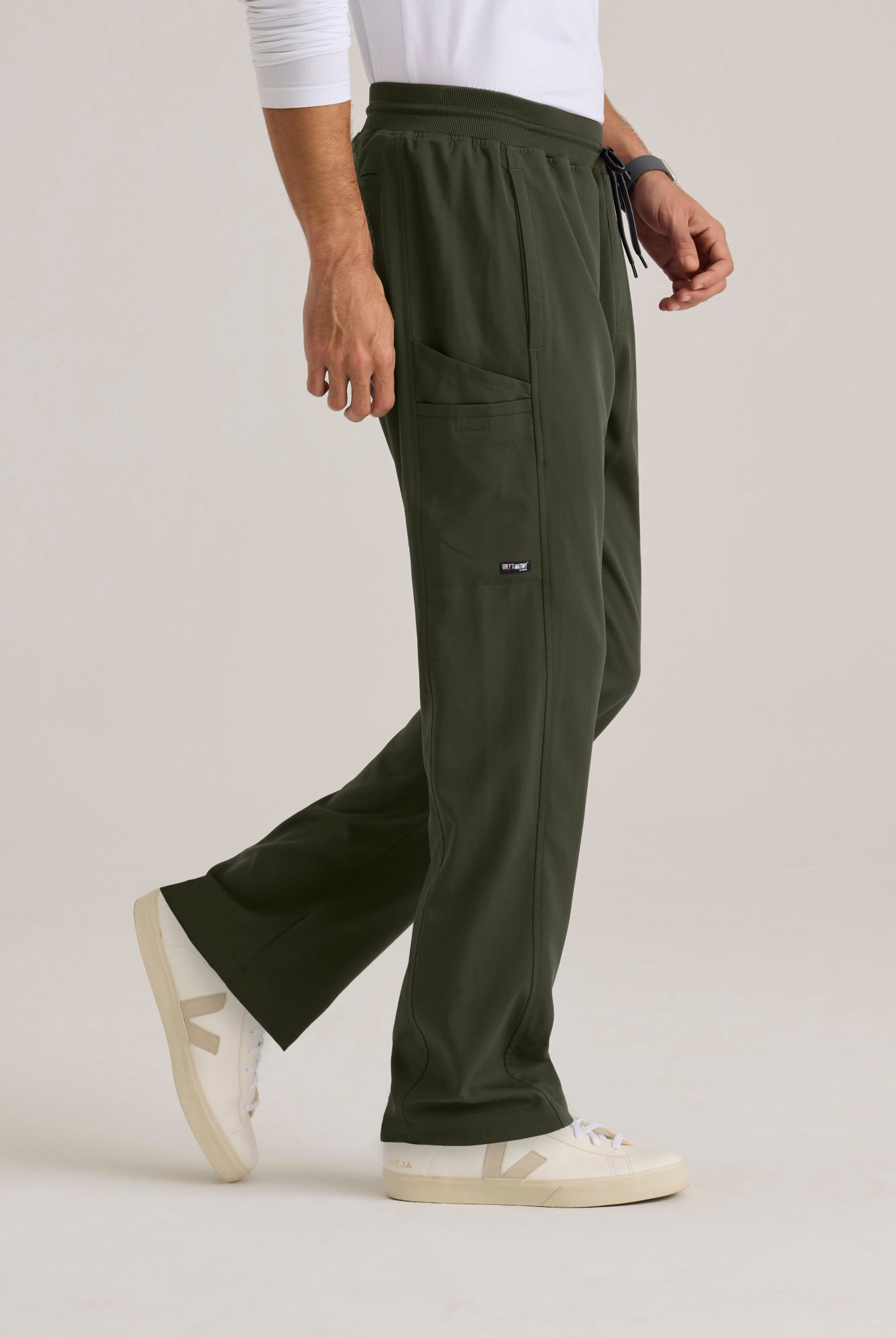 Grey's Anatomy Men's 6 Pocket Straight Pant | OLIVE