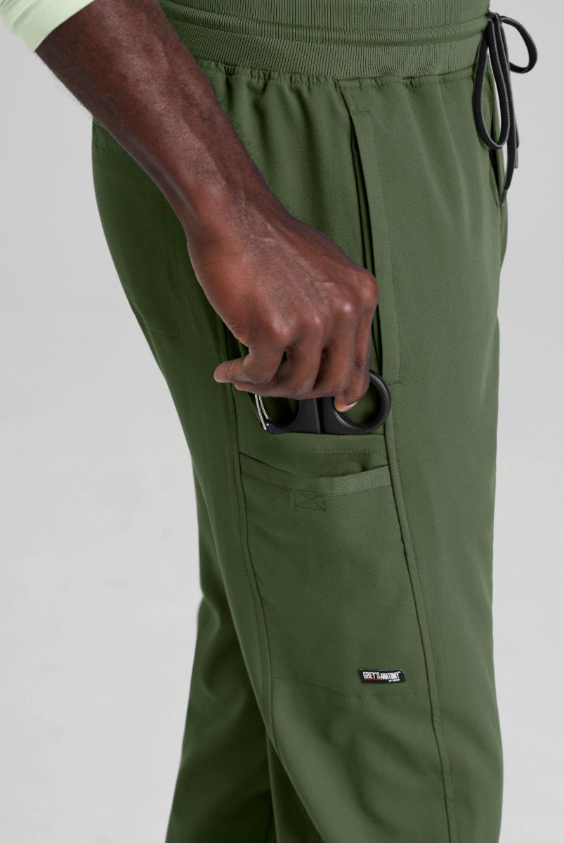 Grey's Anatomy Men's 6 Pocket Straight Pant | OLIVE