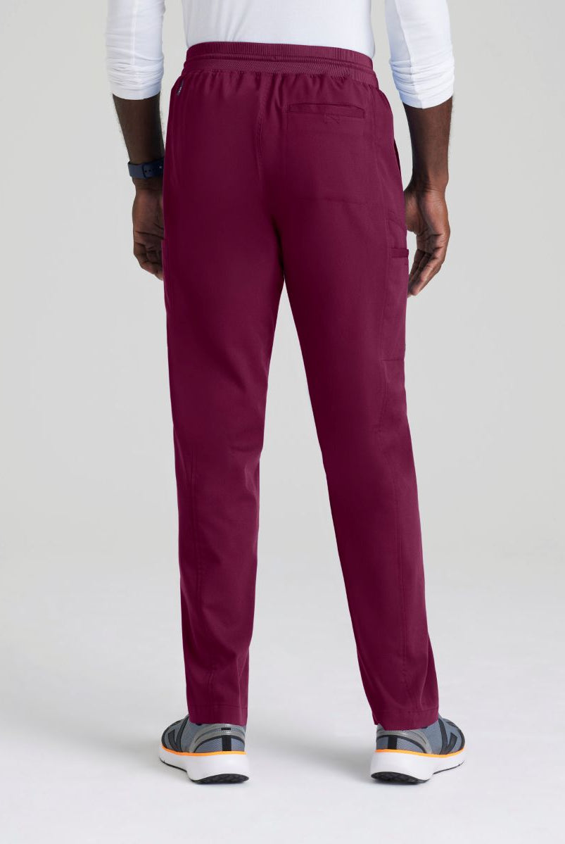 Grey's Anatomy Men's 6 Pocket Straight Pant | Wine