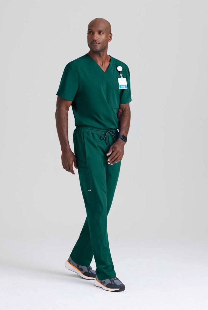 Grey's Anatomy Murphy V-Neck Scrub Top | Hunter Green