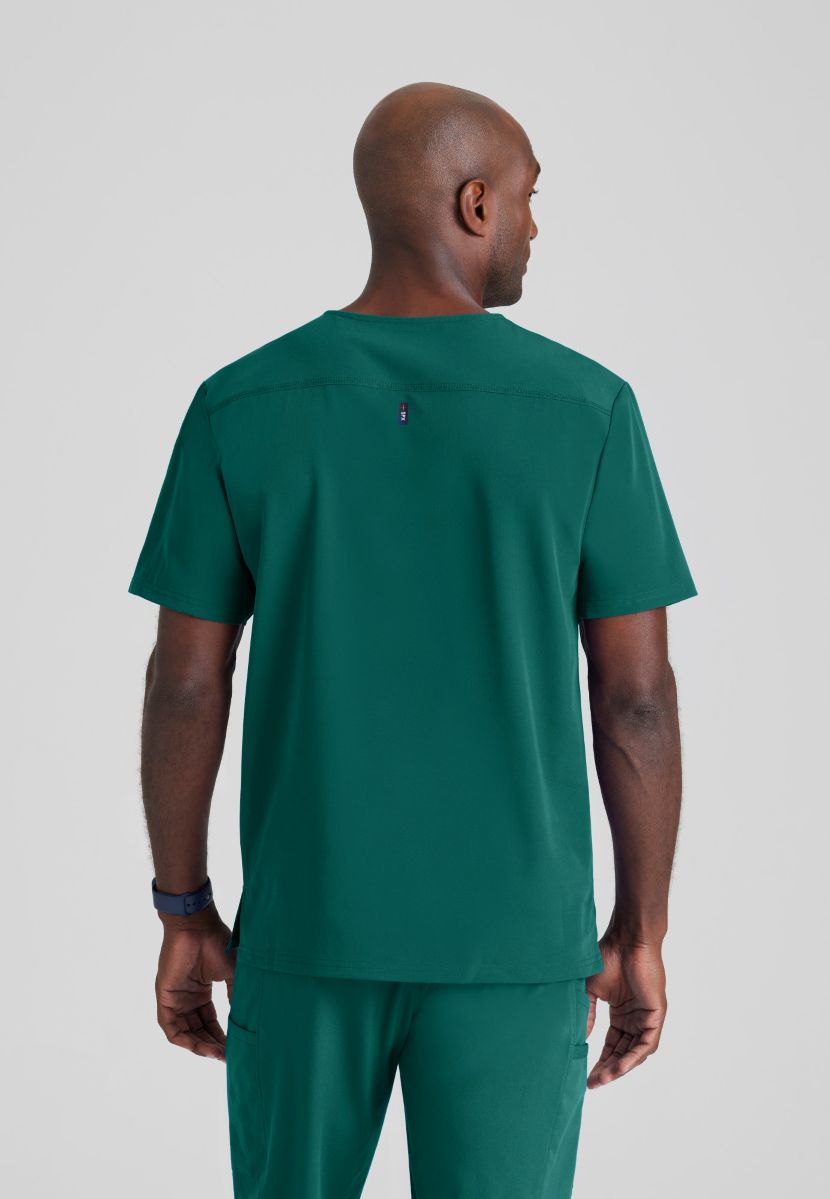 Grey's Anatomy Murphy V-Neck Scrub Top | Hunter Green