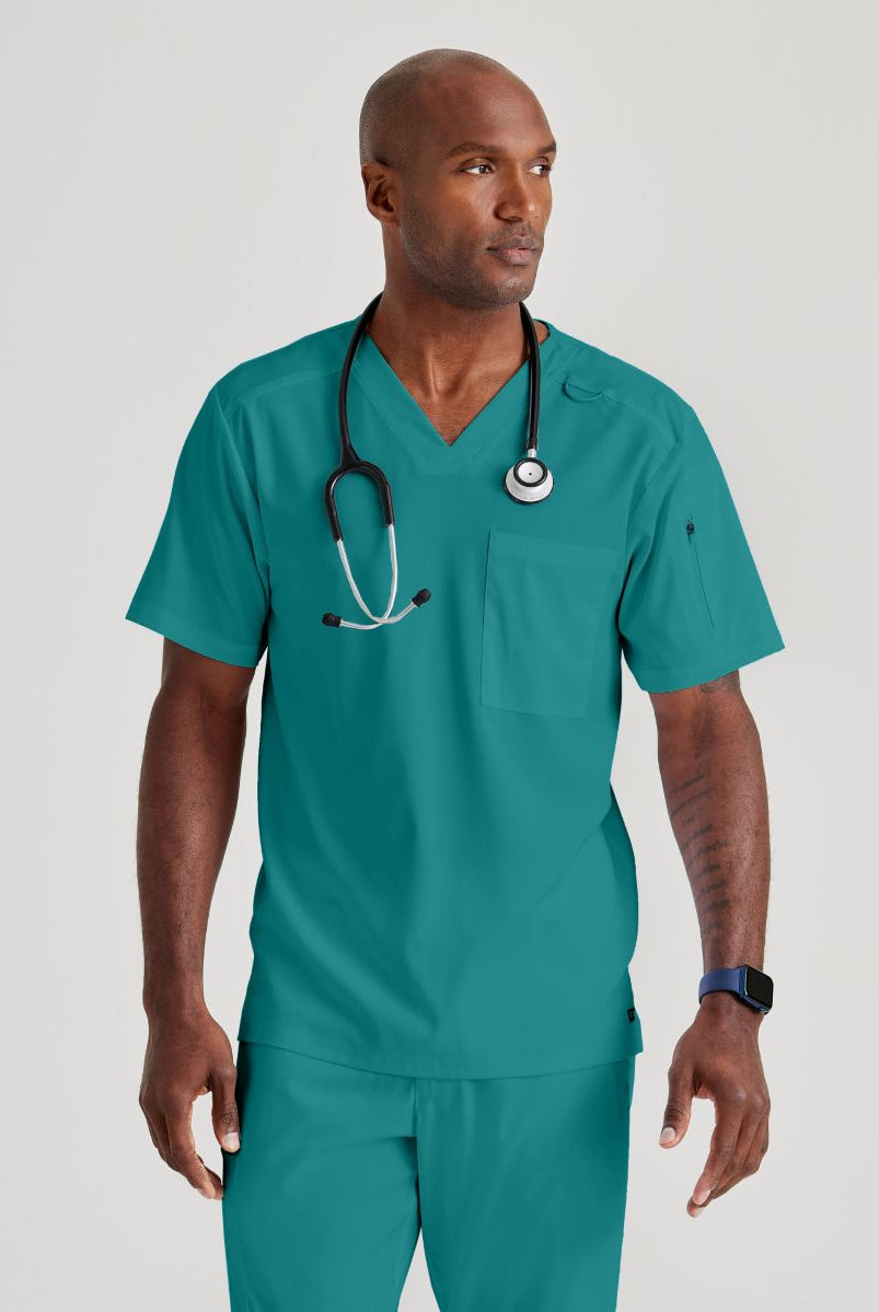 Grey's Anatomy Murphy V-Neck Scrub Top | Teal