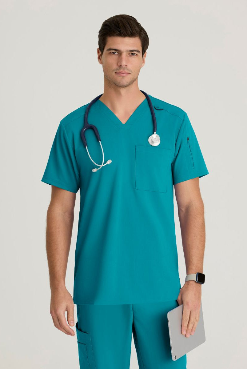 Grey's Anatomy Murphy V-Neck Scrub Top | Teal
