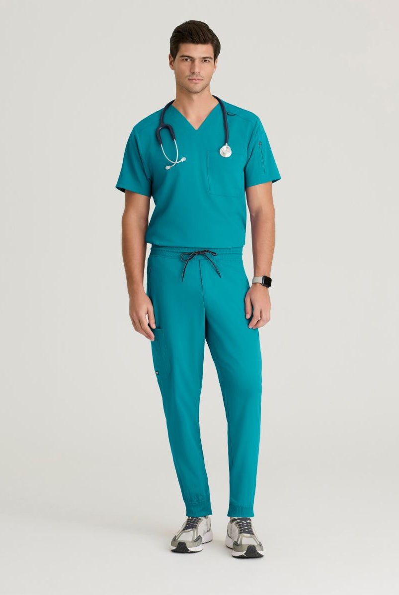 Grey's Anatomy Murphy V-Neck Scrub Top | Teal