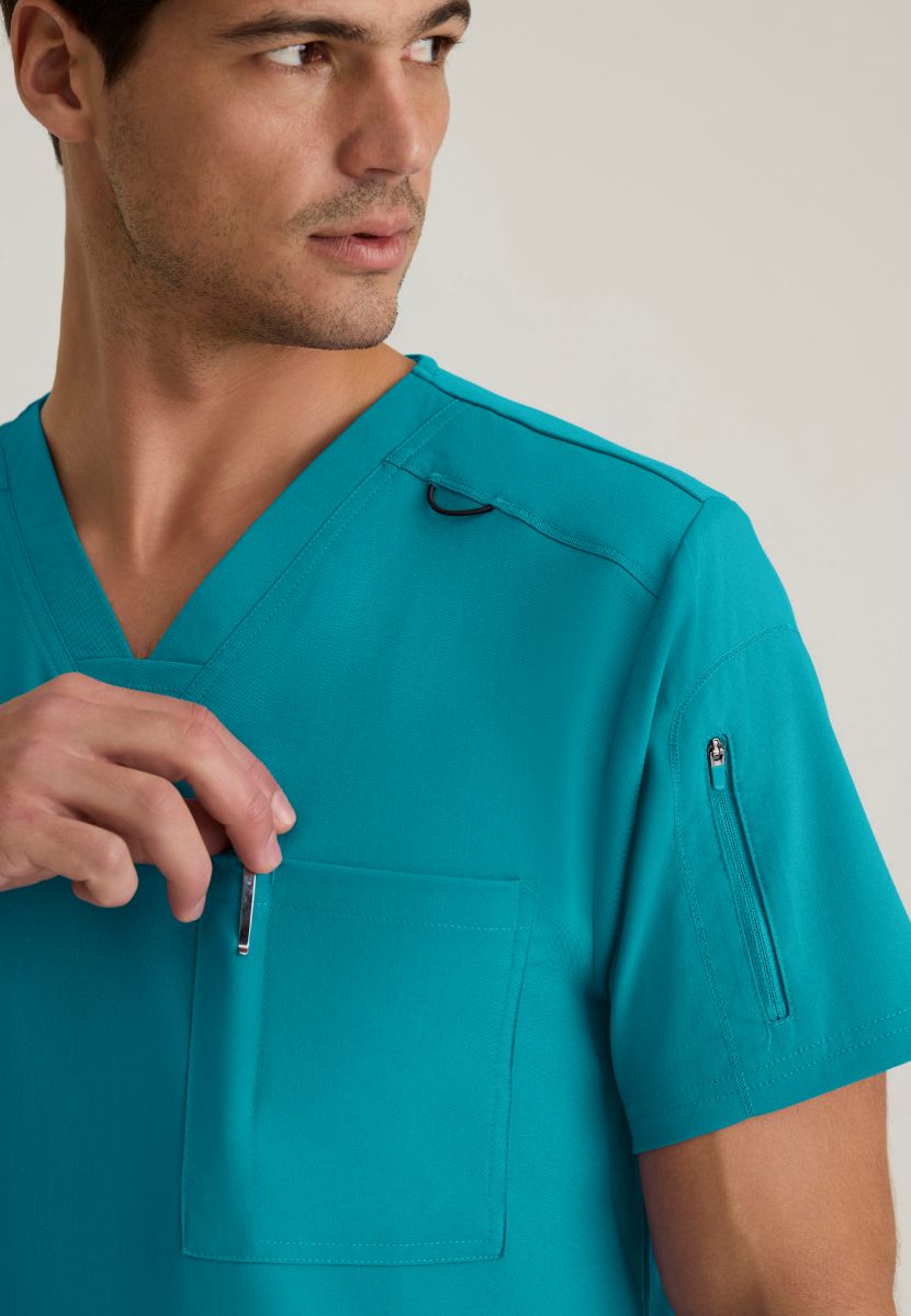 Grey's Anatomy Murphy V-Neck Scrub Top | Teal