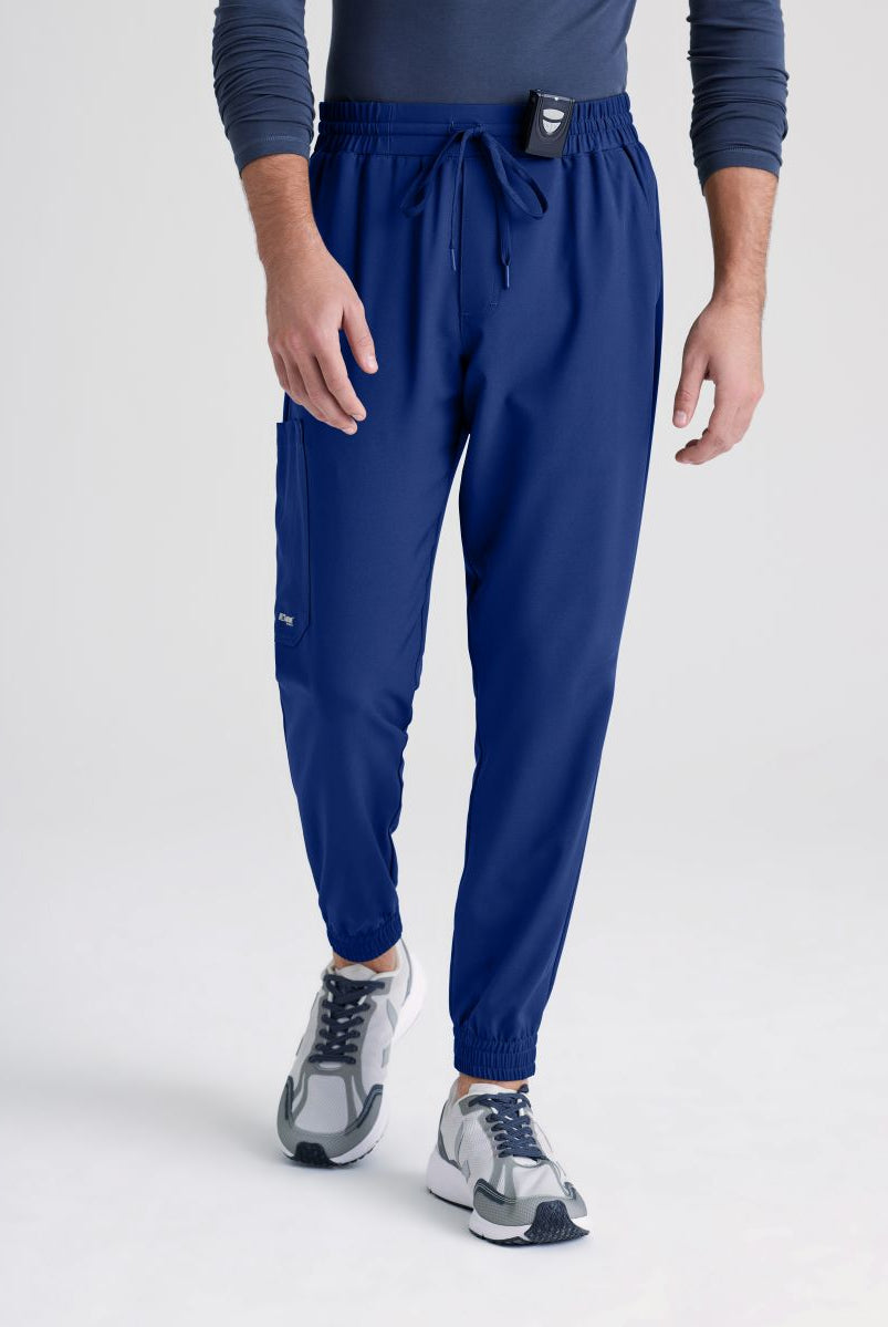 Grey's Anatomy Evolve 5 Pocket Elastic Waistband Male Jogger | NAVY