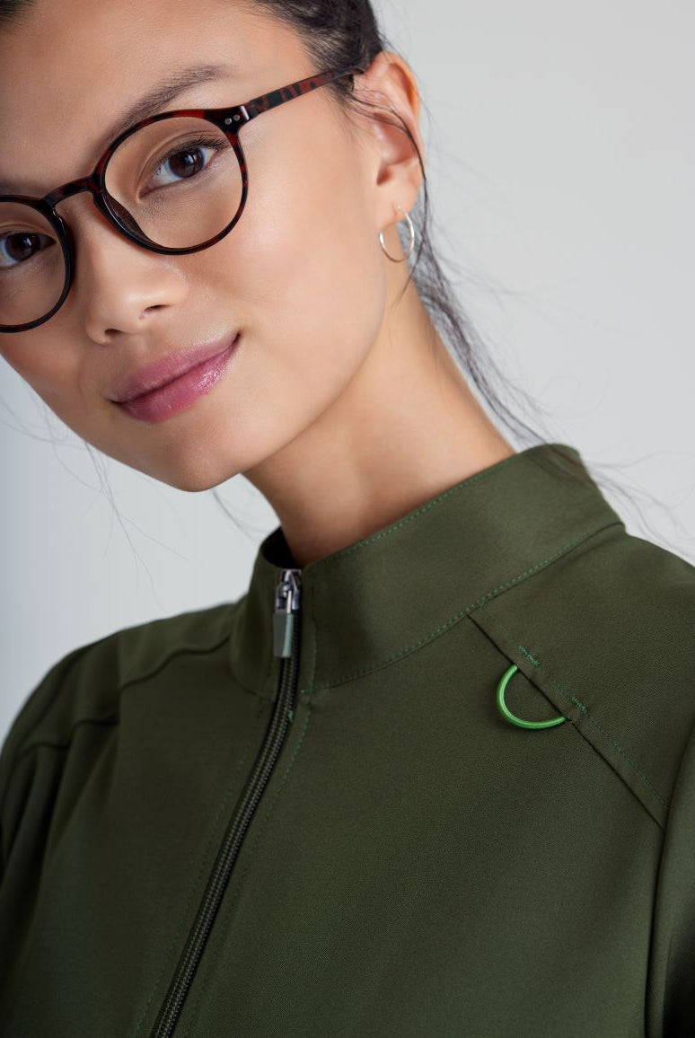 GREY'S ANATOMY EVOLVE VIRTUE WARM UP JACKET  | Fern