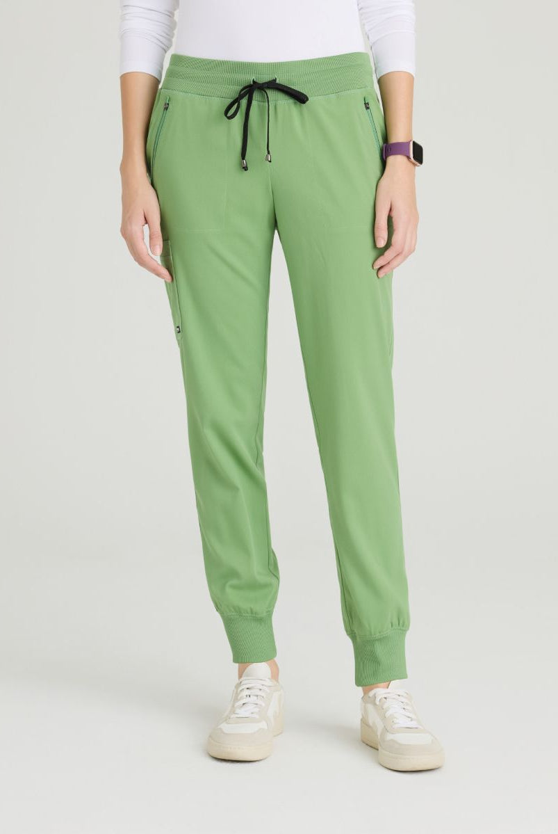 Grey's Anatomy Eden Women's 5-Pocket Cargo Jogger Scrub Trousers | Sweet Basil