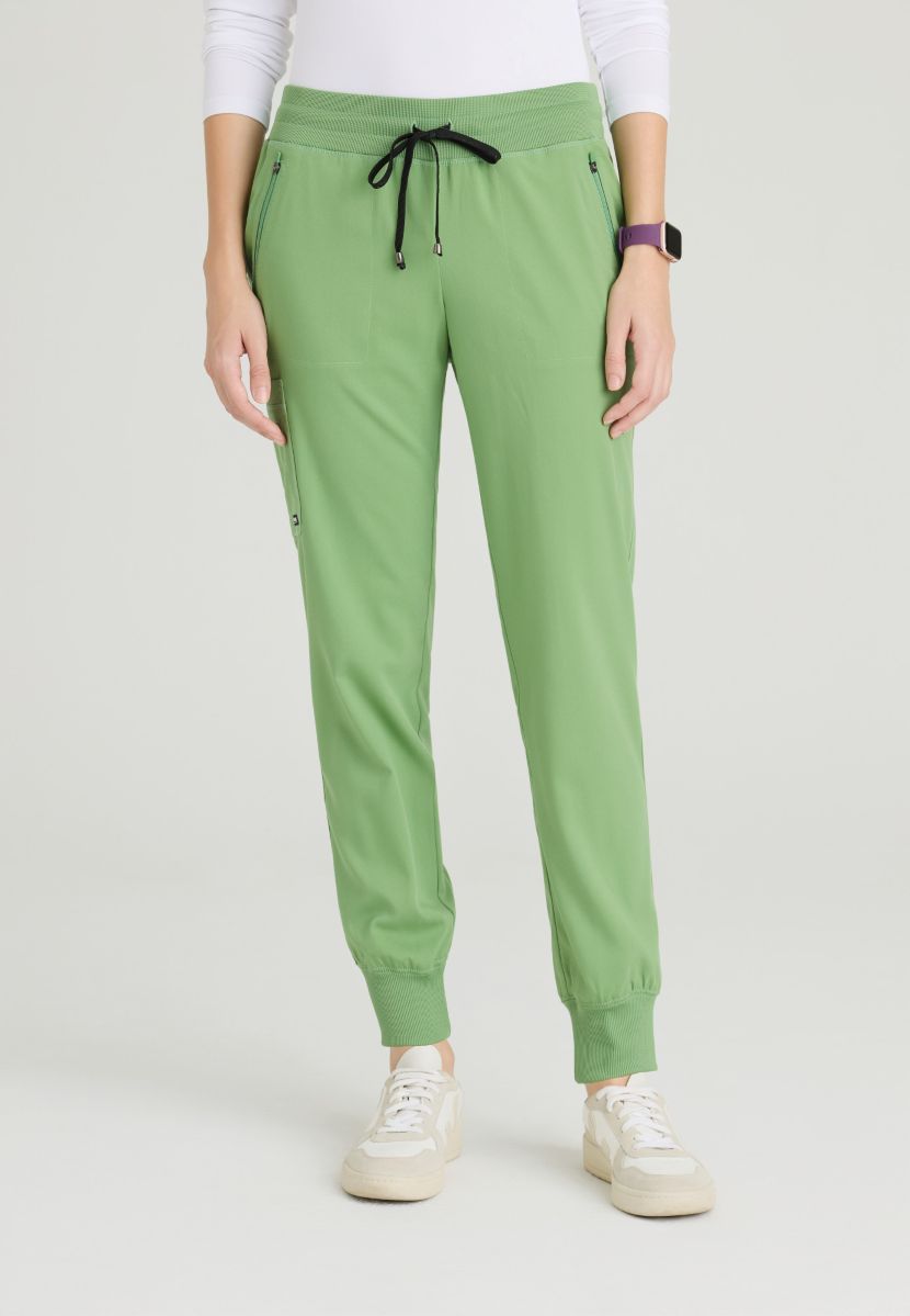 Grey's Anatomy Eden Women's 5-Pocket Cargo Jogger Scrub Trousers | Sweet Basil