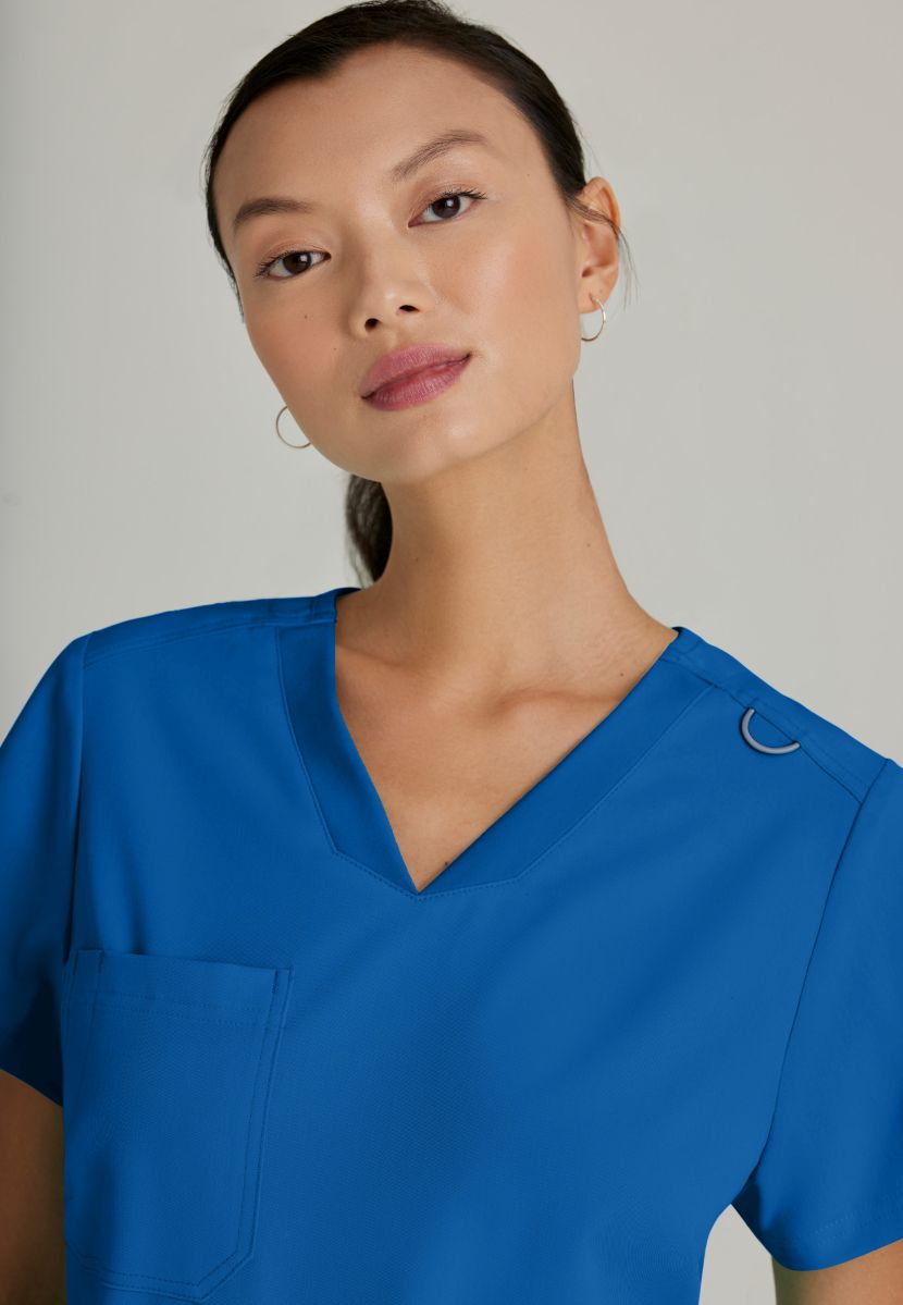 Grey's Anatomy Bree Tuck-in Scrub Top | New Royal