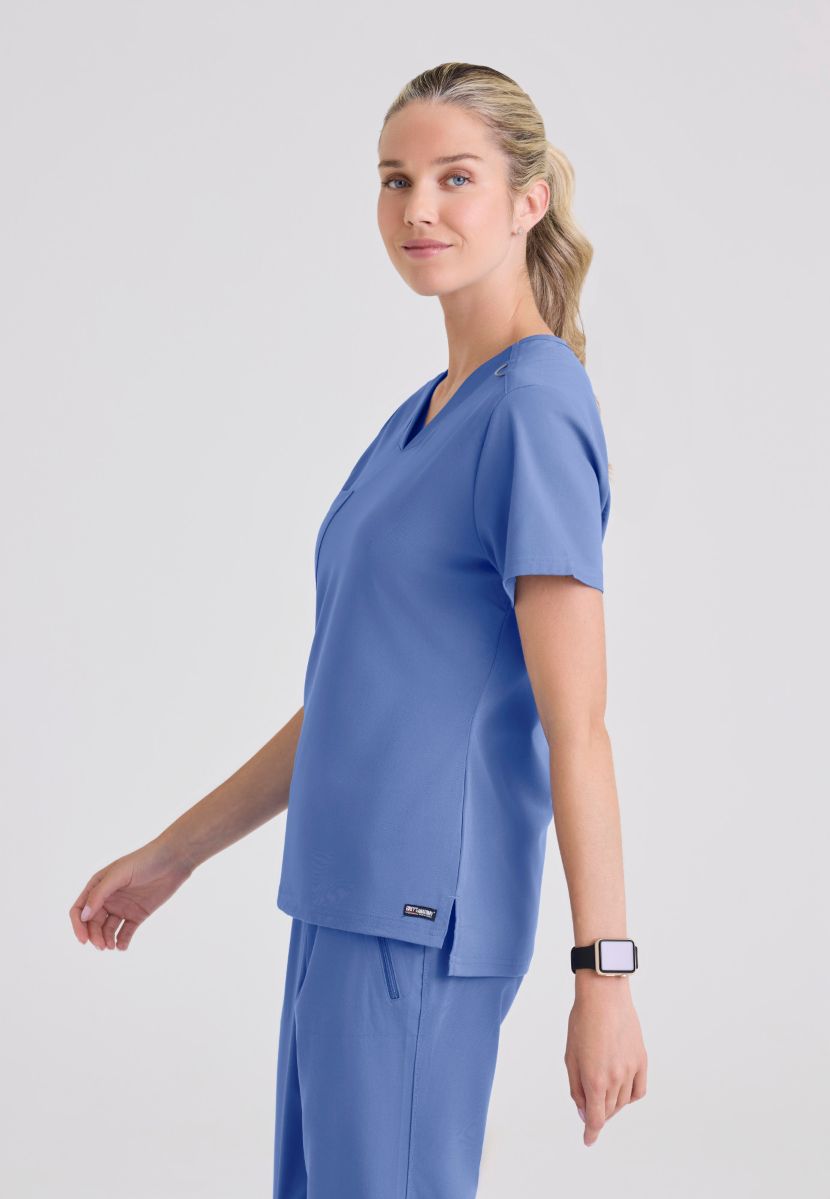 Grey's Anatomy Bree Tuck-in Scrub Top | TRUE CEIL