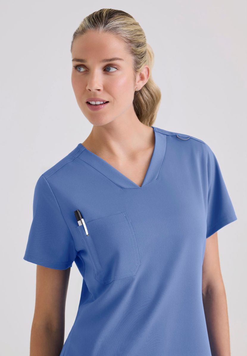 Grey's Anatomy Bree Tuck-in Scrub Top | TRUE CEIL