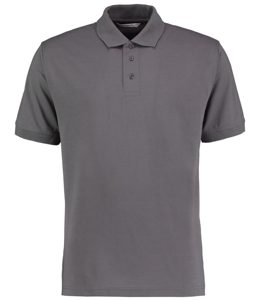 K403 Unisex Kustom Kit Klassic Poly/Cotton Piqué Polo Shirt | Charcoal
