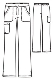 Skechers Reliance 3-Pocket Flat Front Scrub Trousers | MAIN-IMAGE