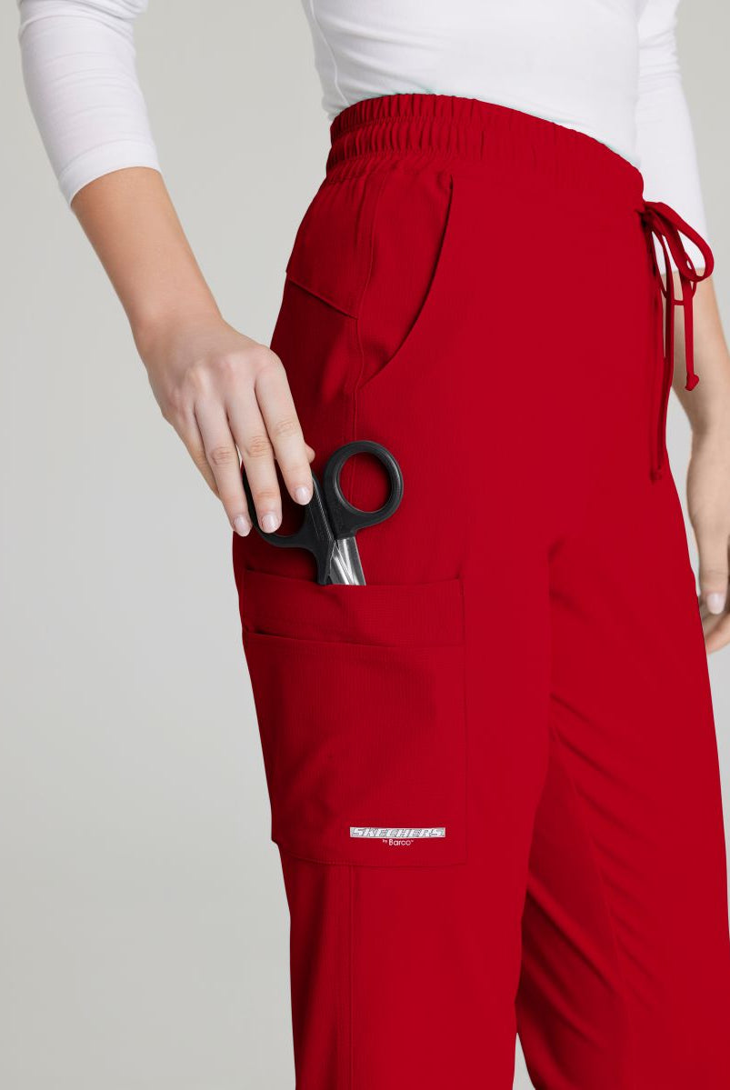 Skechers Theory 4-Pocket Waistband Jogger Pants | RED