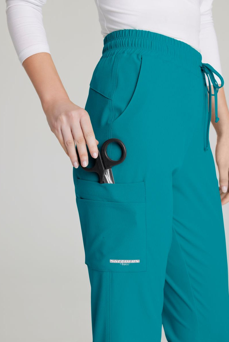 Skechers Theory 4-Pocket Waistband Jogger Pants | Teal