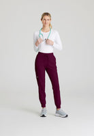 Skechers Theory 4-Pocket Waistband Jogger Pants | Wine