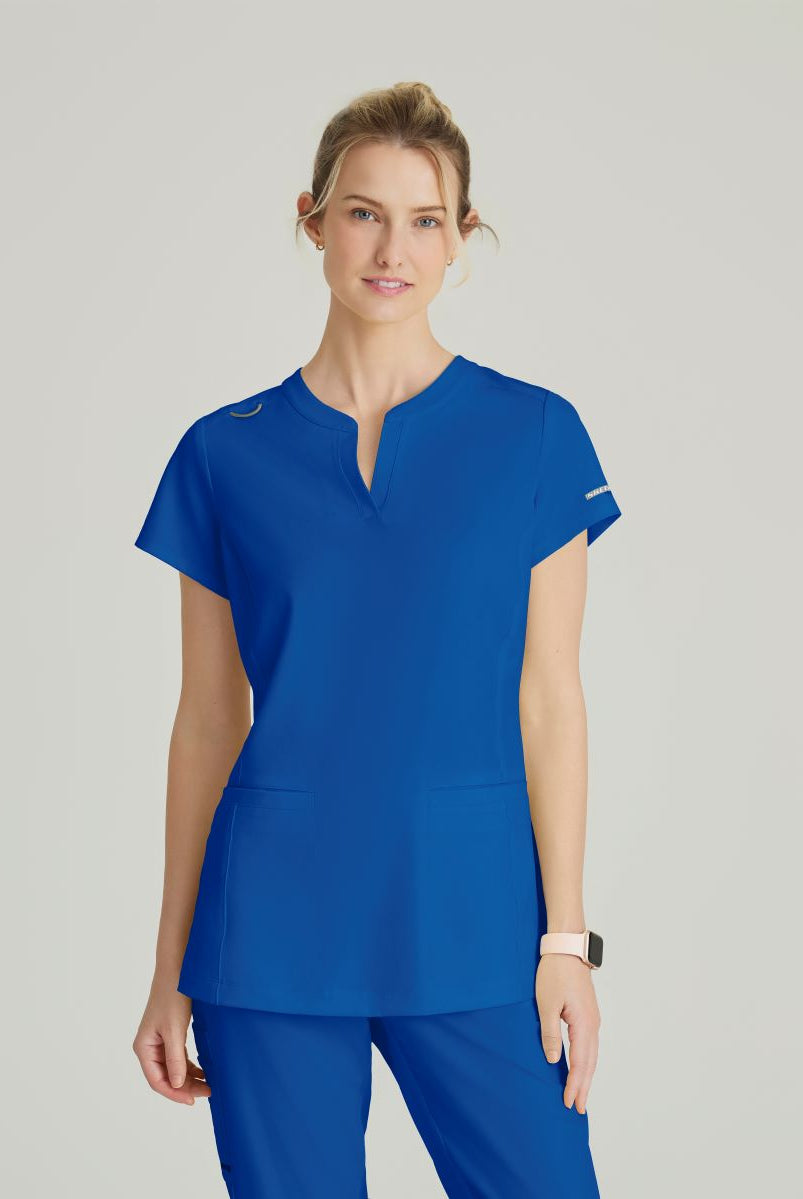 Skechers Women's Coast 2-Pocket Banded Collar Top | New Royal