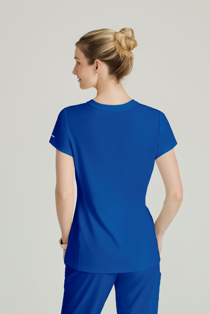 Skechers Women's Coast 2-Pocket Banded Collar Top | New Royal
