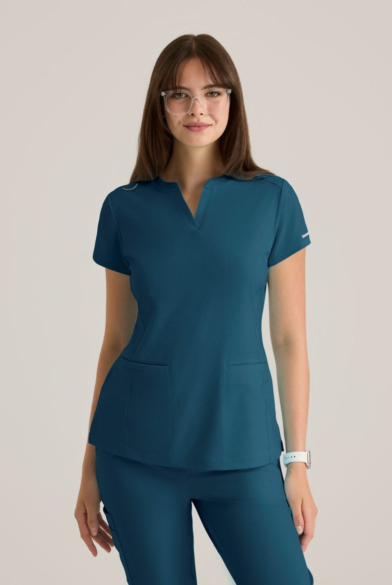 Skechers Women's Coast 2-Pocket Banded Collar Top PRE-ORDER PRODUCT | Bahama / Caribbean