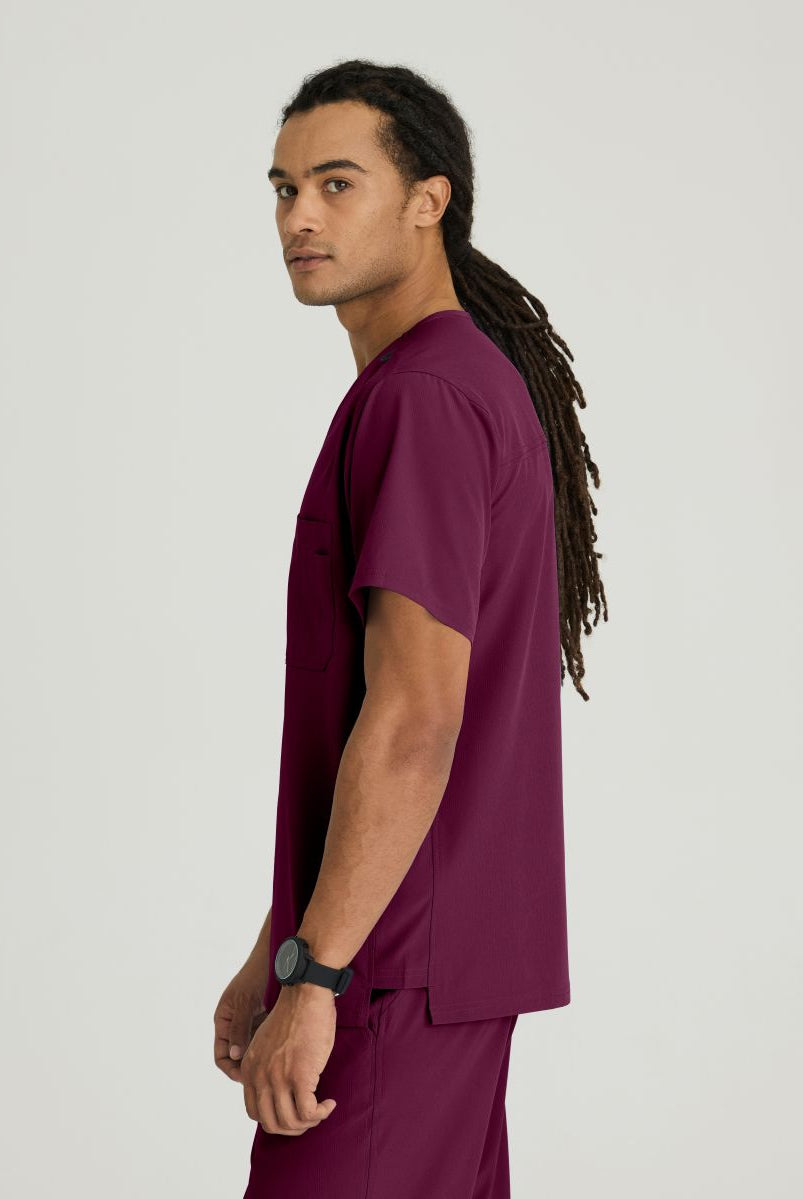 Skechers Structure V-Neck Top | Wine