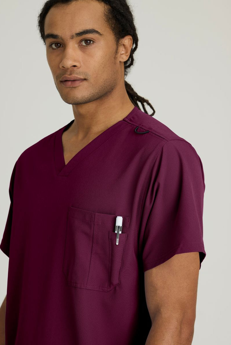 Skechers Structure V-Neck Top | Wine