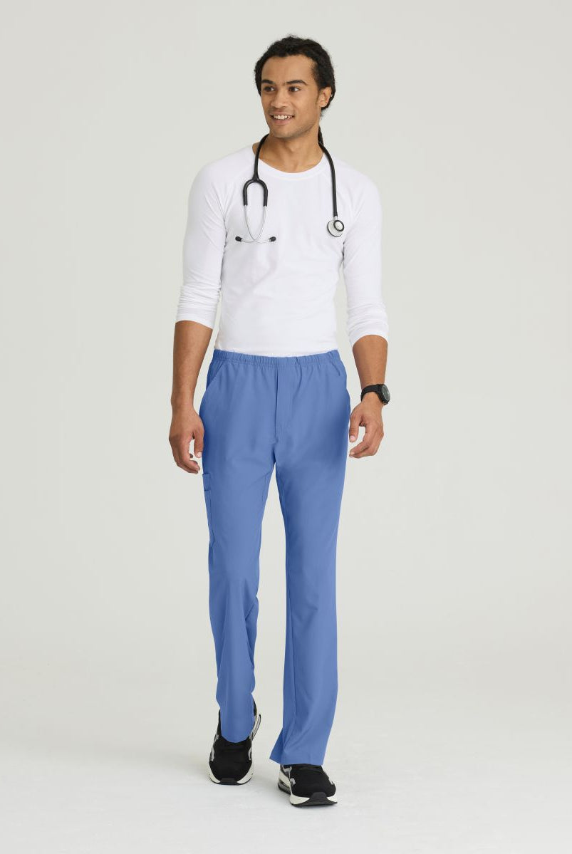 Skechers Male Structure 4 Pocket Elastic Waistband Scrub Trousers | TRUE CEIL
