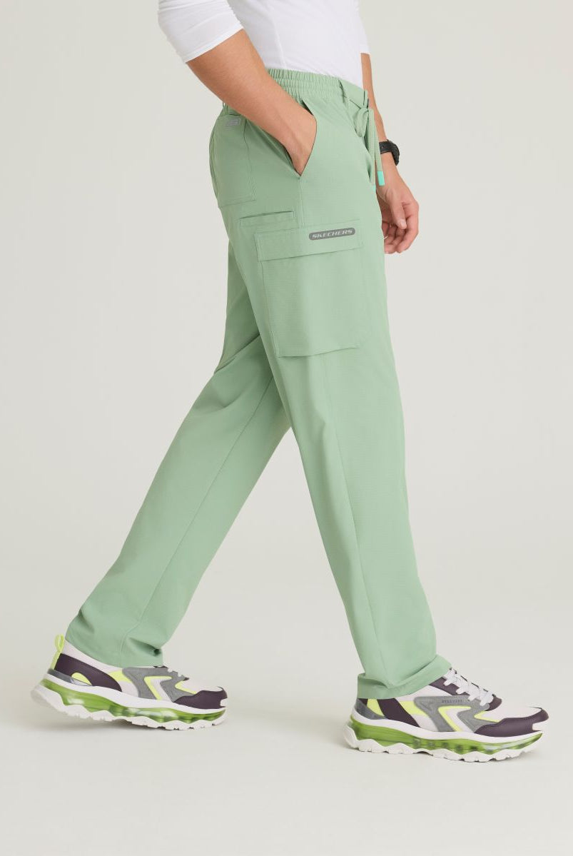 Terrain Men's 6 Pocket Double Cargo Pocket Straight Leg Pant | Field Green