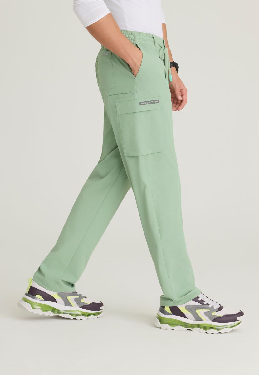 Terrain Men's 6 Pocket Double Cargo Pocket Straight Leg Pant | Field Green