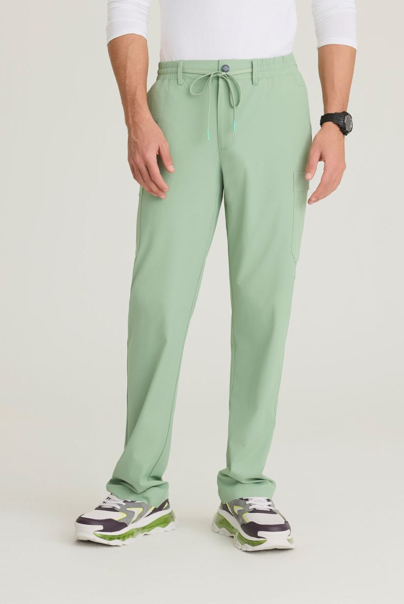 Terrain Men's 6 Pocket Double Cargo Pocket Straight Leg Pant | Field Green