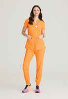 Skechers Theory 4-Pocket Waistband Jogger Pants | Bright Marigold