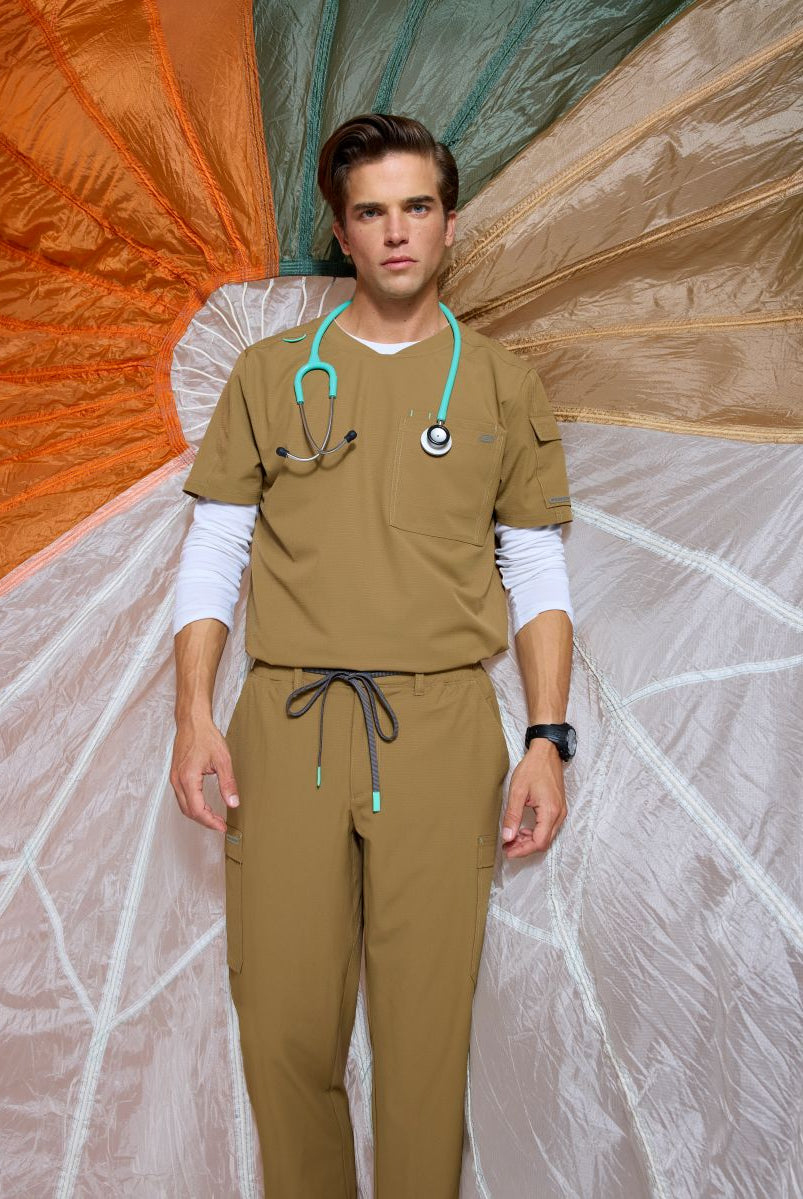 Skechers Station Men's 3 Pocket Round Neck High-Low Hem Top | Duffle