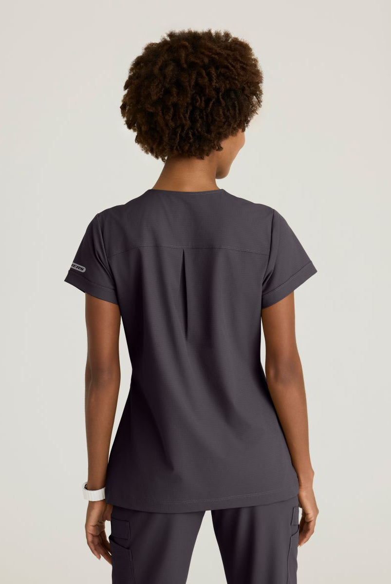 Trek Tuck-In Top | Pewter Grey