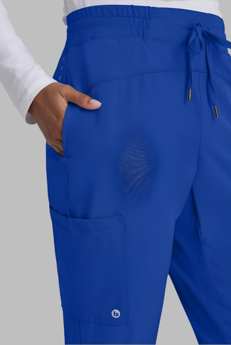 Barco One Drawstring Female Jogger Style Scrub Trousers | New Royal